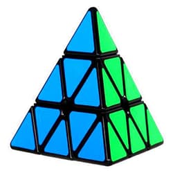 TANCH MYWH Pyramid Speed Cube 3X3X3 Triangle Magic Cube Puzzle for Kids Adults