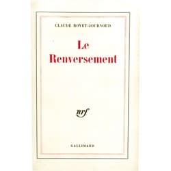 Claude Royet-Journoud Le Renversement