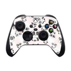 MIGHTY SKINS MightySkins Glossy Glitter Skin Compatible with Xbox Series X and S Controller - Panda Hello | Protective, Durable High-Gloss Glitter Finish | Easy to Apply and Change Style | Made in The USA