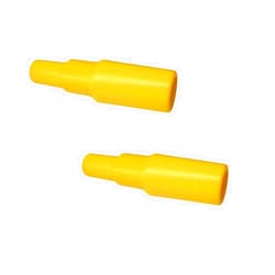 Maymom Flange Adapter Compatible with Selected Medela Breastshield, Compatible with Spectra Backflow Protector, Connects Maymom/Medela Breastshield and Spectra S1 S2 Backflow Protector, 2pc Yellow