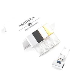 LRDWLN 10Pack Custom Your Wedding Crystal USB 3.0 Flash Drive for Storing Photo/Video, 4GB High-Speed Pendrive with Colourful LED Light Used in Photography/Wedding Day- Printing Personalized Words or Logo