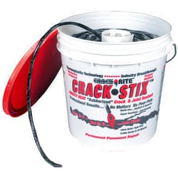 CRACK STIX Blacktop Crack Repair, 1/4 D., 250ft., Black