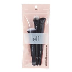 e.l.f. Putty Tools Trio, Set Of 3 Face Makeup Brushes For Putty Products, Helps You Easily Blend Putty Primer, Blush & Bronzer, Vegan & Cruelty-Free