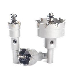SBTRKT TCT Small Alloy Hole Saw Bit for Carbon Steel Stainless Steel Aluminum Plate Metal 14-100mm Tungsten Carbide Tipped Drill Bit (Size : 48mm)