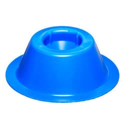 Heathrow Scientific HD23053A Polystyrene 1-Well Friction-Fit Rack for 50mL Tubes, Blue (Pack of 5)
