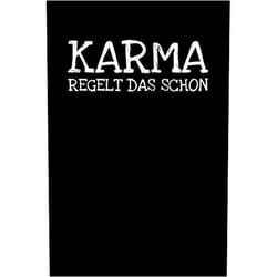German Edition by Karma Regelt Das Schon Spiritualität Meditieren Notizbücher (Author) Karma Regelt Das Schon: Notizbuch Journal Tagebuch 100 linierte Seiten | 6x9 Zoll (ca. DIN A5) (German Edition)