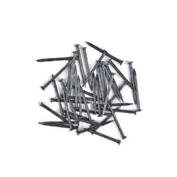 ÖÇS 2.3 inch (60 mm) Length Fluted Hardened High Carbon Steel Point Tip Wall Masonry Concrete Black Nails (30 pcs.)