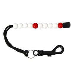 JENOR Golf Plastic Beads Count Golf Stroke Counter Stroke Score Counter Color and White Golf Score Counter Golf Shot Counter Golf Score Counter Golf Shot Counter Beads Bracelet Golf Bead Counter