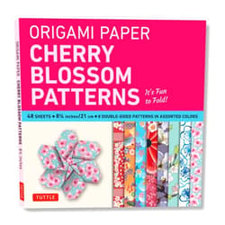 By Tuttle Studio (Editor) Origami Paper- Cherry Blossom Patterns Large 8 1/4