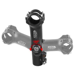 BESNIN Adjustable Bike Stem 0-120 Degree for 31.8 mm 90mm/110mm stem, Adjustable MTB Stem Mountain Bike Handlebar Stem for Bicycle, Road Bike, MTB, BMX, Cycling
