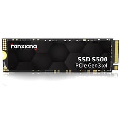 fanxiang M.2 SSD 256GB NVMe 2280 3D NAND TLC Internal Solid State Drive Up to 2100MB/s PCIe Gen3x4 Compatible with Laptop and Desktop-S500
