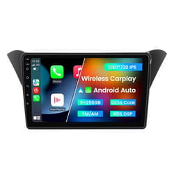 Biorunn Android 13 Car Radio Stereo for Hyundai Genesis/Rohens Coupe 2013-2016, Biorunn 9 Inch Octa Core GPS Navi Wireless Wired Car-Play Android Auto Head Unit IPS FM AM RDS DSP, 8GB RAM 256GB ROM