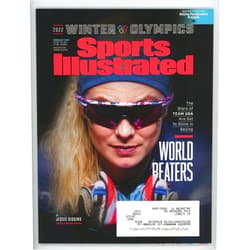 Sports Illustrated Magazine FEBRUARY 2022 Winter Olympics and Paralympics Jessie Diggins Andrew Kurka