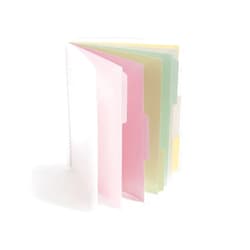 Smead Poly Project Organizer, 6 Tabs, 12 Pockets, Letter Size, Pastel (89208) (Pack of 1)