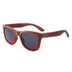 Benti Shades Wood Polarized Sunglasses for Men and Women - Two-Tone - UV Protected
