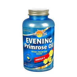 Health From The Sun Natures Life Evening Primrose Oil 500 mg Minis | PMS and Menopause Support for Women | Skin Health | 180ct, 90 Serv.
