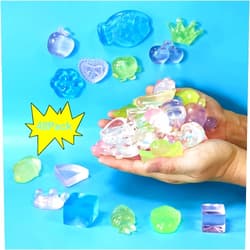 Ganjiang 48 Pack Crystal Series Mochi Squishy Toys Birthday,Party Favors,Classroom prizes,Goody Bag Stuffers