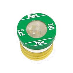 Bussmann TL-25PK4 25 Amp Time Delay, Loaded Link Edison Base Plug Fuse, 125V UL Listed, 4-Pack