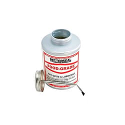 Rectorseal Food Grade Anti-Seize, 16 oz., Brush-Top Can, Non-Metallic, Paste, -65°F, 1800°F - 1 Each
