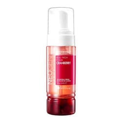DERMALOGY by NEOGENLAB Real Fresh Foam Cleanser, Cranberry 5.6 Fl Oz (160g) - Revitalizing & Hydrating Gentle Cleansing Foam with Real Cranberries, Clean Beauty - Korean Skin Care