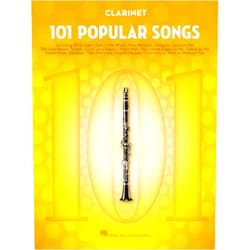 By Hal Leonard Corp. (Author) 101 Popular Songs – Clarinet Sheet Music Songbook | Play Classic Pop Rock Hits | Includes Billie Jean, Piano Man, Sweet Home Alabama, Livin' on a Prayer, Hey Jude More