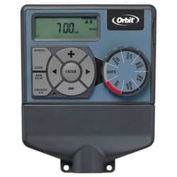 Orbit 57876 Indoor Dual 6-Station Timer for Sprinkler Control for Outdoor Underground Sprinkler System