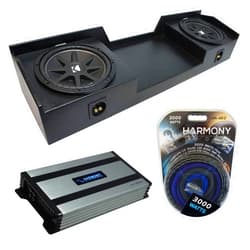 Harmony Audio HA-A800.1 Compatible with GMC Sierra Extended Cab Truck 1999-2006 Class D Mono 1600W Sub Amp, 43C124 12