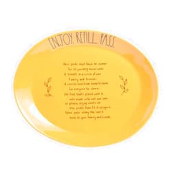 Hidd_ntr_asur_s Ceramic Enjoy The Refill Traveling Platter