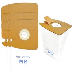 Kerneed 10 Pack MM Vacuum Bags for Sanitaire S3680 & SC3680 Canister Vacuums & Eureka Mighty Mite 3670 3680 4100 4300 5180 Series Canisters, Model 60297A, 60295A, 60295B, 60295C, 60296C, 63253A