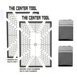 Wanwanzi Legends Card Grading Centering Tool Kit - with Cleaning Cloth - Precision Card Center Tool for PSA and BGS Graded Card Submissions- Ensure Precise Card Centering