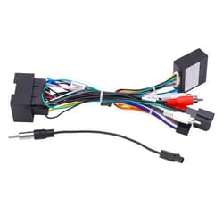 Keenso Car Stereo Wiring Harness with CAN Bus Interface, 16-Pin Plug and Play Adapter, Aftermarket Radio Installation