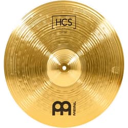 Meinl Cymbals Meinl 18” Crash Cymbal – HCS Traditional Finish Brass for Drum Set, Made In Germany, 2-YEAR WARRANTY (HCS18C)