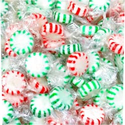 Assortit Spearmint & Peppermint Starlights Hard Candy Mix, Individually Wrapped Gourmet Mints, Perfect For Candy Dishes, Parties & Holiday Celebrations, 1 lb Bag (16 oz)
