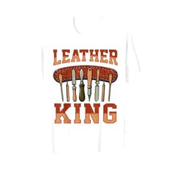 Leathercraft Leatherworking Leather Smiths Leatherwork Leather Workers Stamping Working Craft T-Shirt