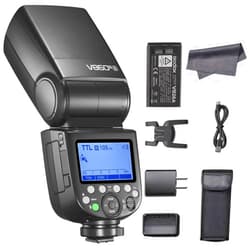 Godox V860III-S Camera Flash Speedlight Compatible with Sony, 2.4G Wireless TTL 1/8000s HSS Speedlite, 480 Full Power Shots 2600 mAh Li-ion Battery, 10 Levels LED Modeling Light (Upgraded V860II-S)