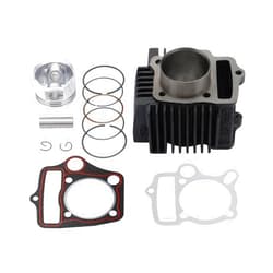 GOOFIT 52.4mm Engine Parts Cylinder big bore kits with Gaskets and Piston Set for 4 Stroke Chinese TaoTao Coolster ATV 110cc Pit Quad Dirt Bike Go Kart Cylinder with Piston Ring Kit