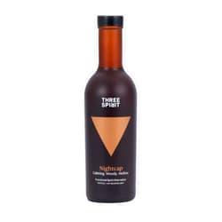 Three Spirit Non-Alcoholic Alternative Spirit - The Nightcap, 50cl | Alt-Whiskey | Unwind & Chillout with Adaptogens, Valerian, Hops & Lemon Balm | Award Winning Active Botanical Gluten Free & Vegan