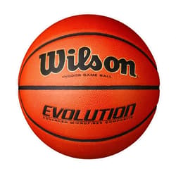 WILSON Evolution Indoor Game Basketballs - Size 5, Size 6 and Size 7