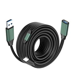 Kumiho USB 3.0 Extension Cable Type A Male to A Female for PlayStation, Xbox, Keyboard, Mouse, USB Flash Drive, Printer, Camera and More（50Ft/15M）