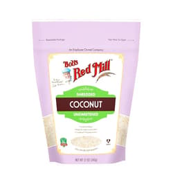Azeko Bob's Red Mill Resealable Shredded Coconut - 12 Oz Bag
