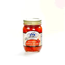 Troyer Cheese Inc Troyer Cheese All-Natural Red Sweet Pepper Relish 15 Oz Jars Pack of 2