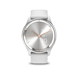 Garmin vívomove Trend, Stylish Hybrid Smartwatch, Long-Lasting Battery Life, Dynamic Watch Hands and Touchscreen Display, Mist Gray