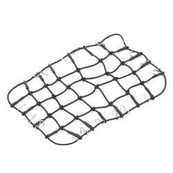 VGEBY RC Elastic Luggage Net, Stretchable Simulation RC Luggage Roof Rack Net 1/8 1/10 RC Vehicles RC Crawler Truck Car Accessory(Black) Rc Crawler Accessories Replacement Parts