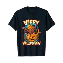BeGruselig - Halloween und Halloween Kostüm Happy Halloween Costume - Pumpkin Men Women Gift T-Shirt