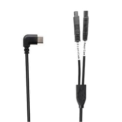 URVOLAX 2 in 1 Splitter Cable for 11X Rear View Mirror Camera, Connection Cable for Front and Rear Camera