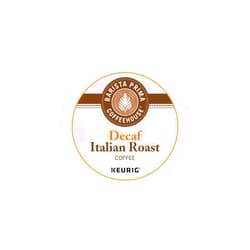 Barista Prima Coffeehouse Dark Roast Extra Bold K-Cup for Keurig Brewers, Decaf Italian Roast Coffee,4 pack of 24 cups each (96 count)
