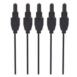 Tiiyee Torch Trigger Switch, High Sensitivity Switch with Micro Finger ON OFF Switches Flapper Wire Line Aviation Plug Fitting for Torches and Cutting MIG Welding Plasma Cutter 5Pcs