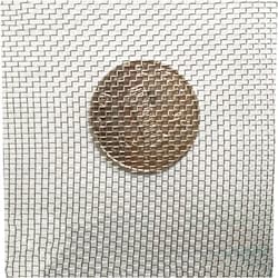 LFFH 304 Stainless Steel Mesh, 24 Mesh Width 39In Door Screen Mesh for Replacement Window Screens Net Garden Fence Net Air Vent,Silver,1x1m