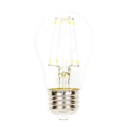 Westinghouse 5316600 4.5 Watt (40 Watt Equivalent) A15 Dimmable Clear Filament LED Light Bulb, Medium Base
