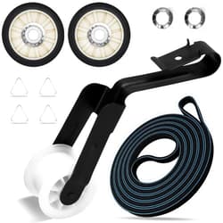 SUMNEW 【Belt Upgraded】4392065 Dryer Repair Kit,Including Rollers 349241t,Idler 691366,Belt 341241,Replacement Parts for whirlpool,kenmore,admiral,amana,crosley,estate,inglis,kitchenaid,roper,maytag